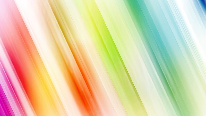 Diagonal Rainbow Stripes — Abstract