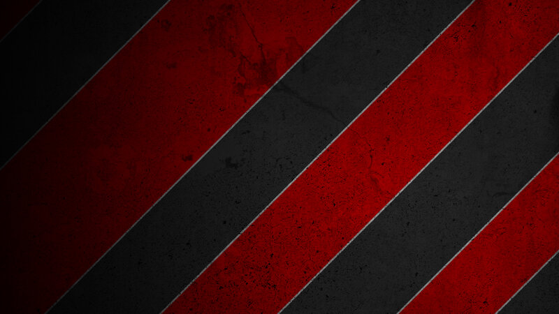Diagonal Red and Black Stripes