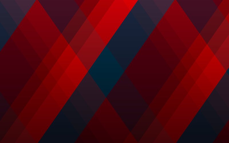 Diagonal Red and Blue Stripes