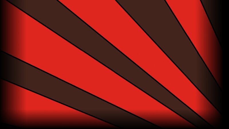 Diagonal Red and Brown Stripes