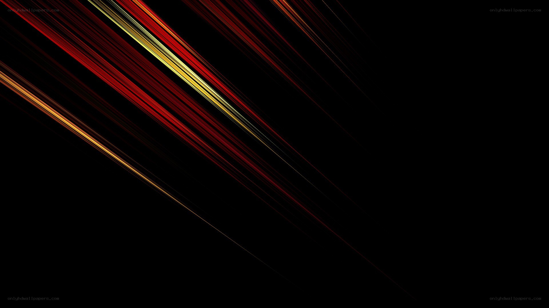 diagonal red and gold light streaks