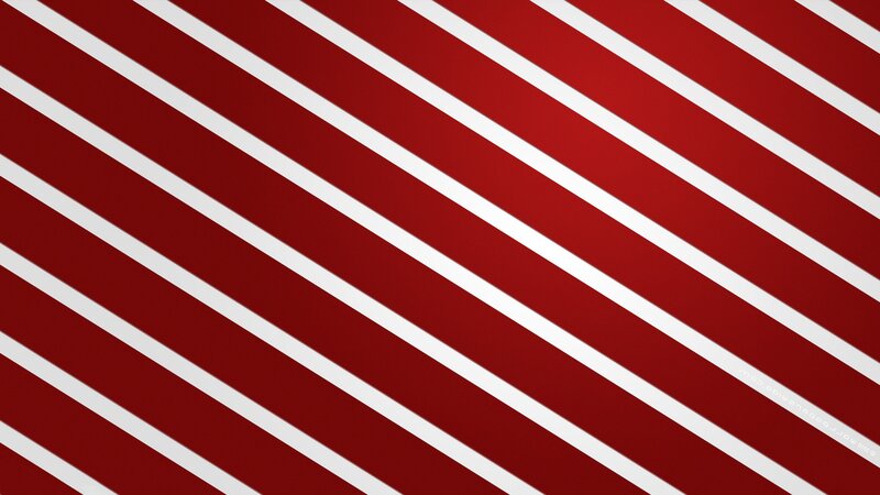 Diagonal Red and White Stripes — Abstract