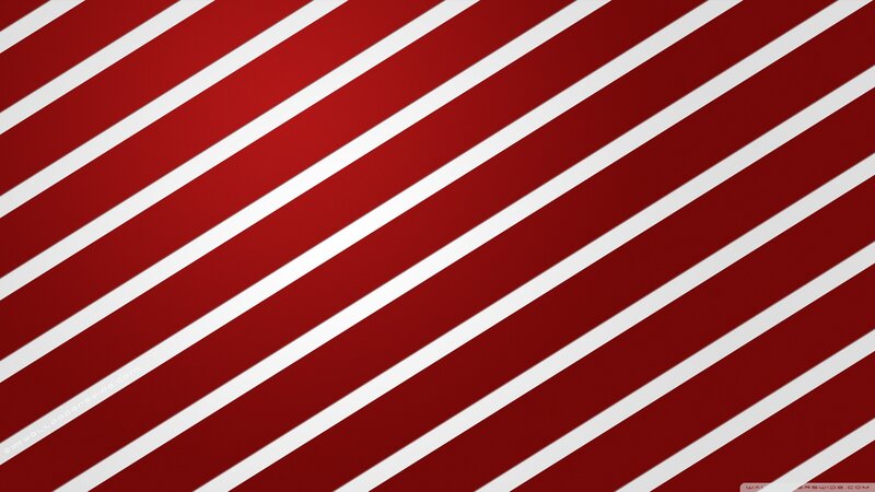 diagonal red and white stripes