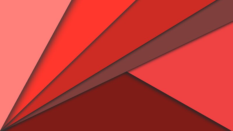 Diagonal Red Shapes