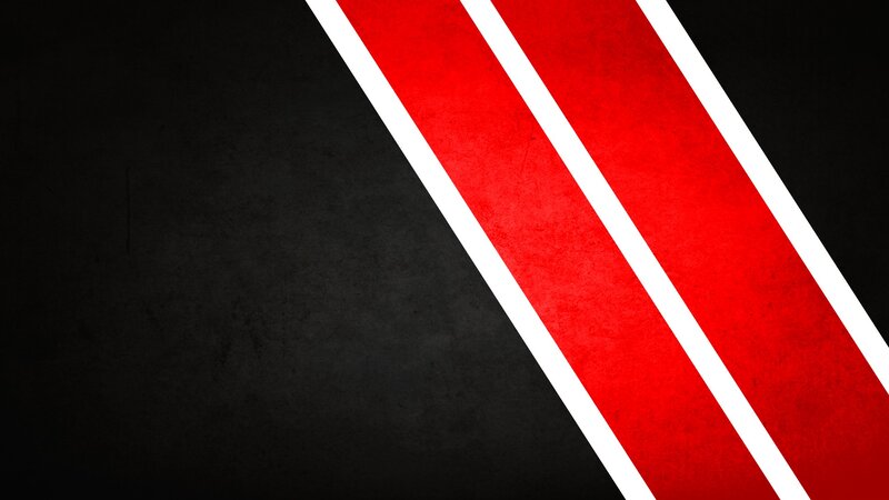 Diagonal Red Stripes — Minimalist