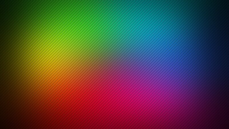 Diagonal Striped Gradient — Green, Vibrant