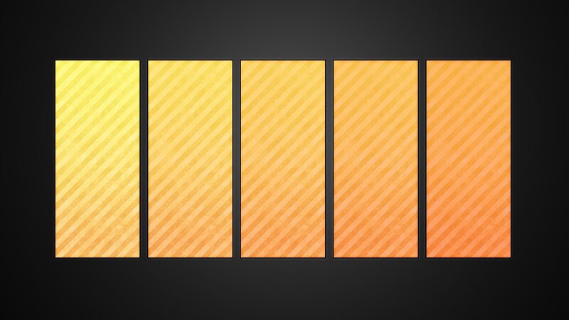 diagonal striped panels