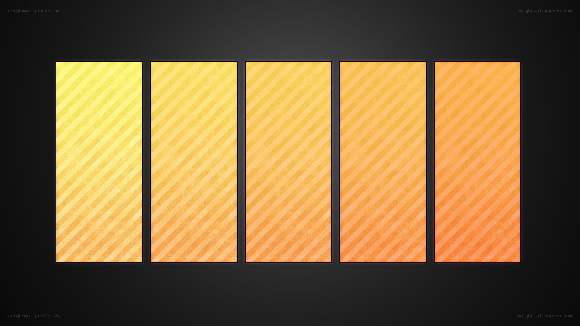 diagonal striped panels
