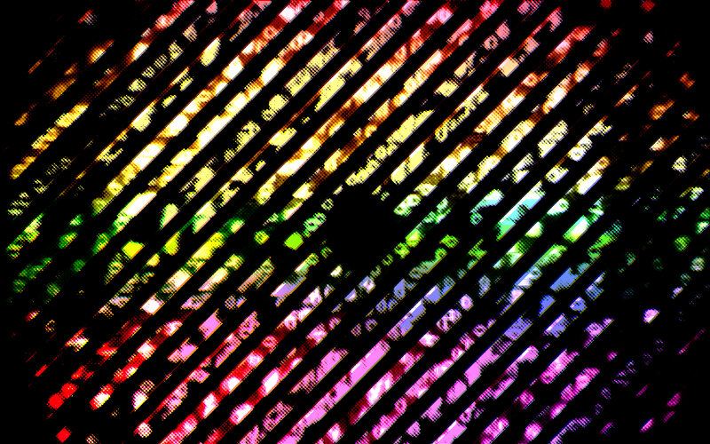 Diagonal Striped Pattern — Black, Dynamic