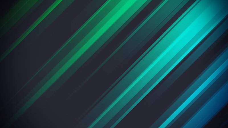 Diagonal Striped Pattern — Green, Dynamic