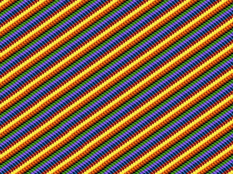 Diagonal Striped Pattern — Yellow