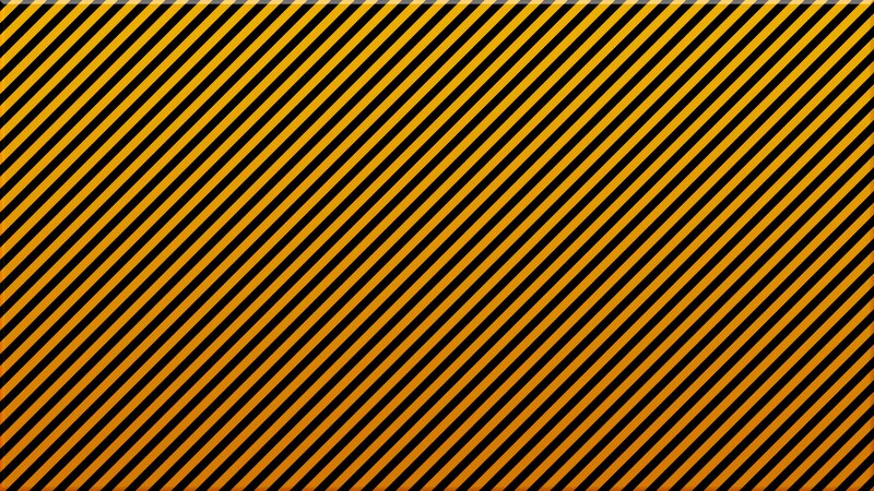 Diagonal Striped Pattern — Yellow, Warning