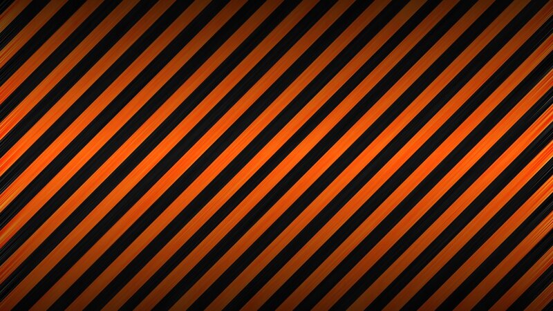 Diagonal Stripes Pattern — Orange