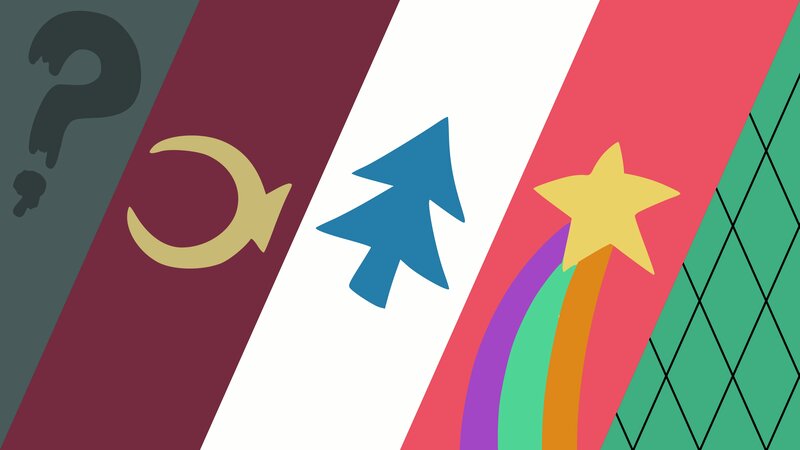 Diagonal Stripes with Symbols