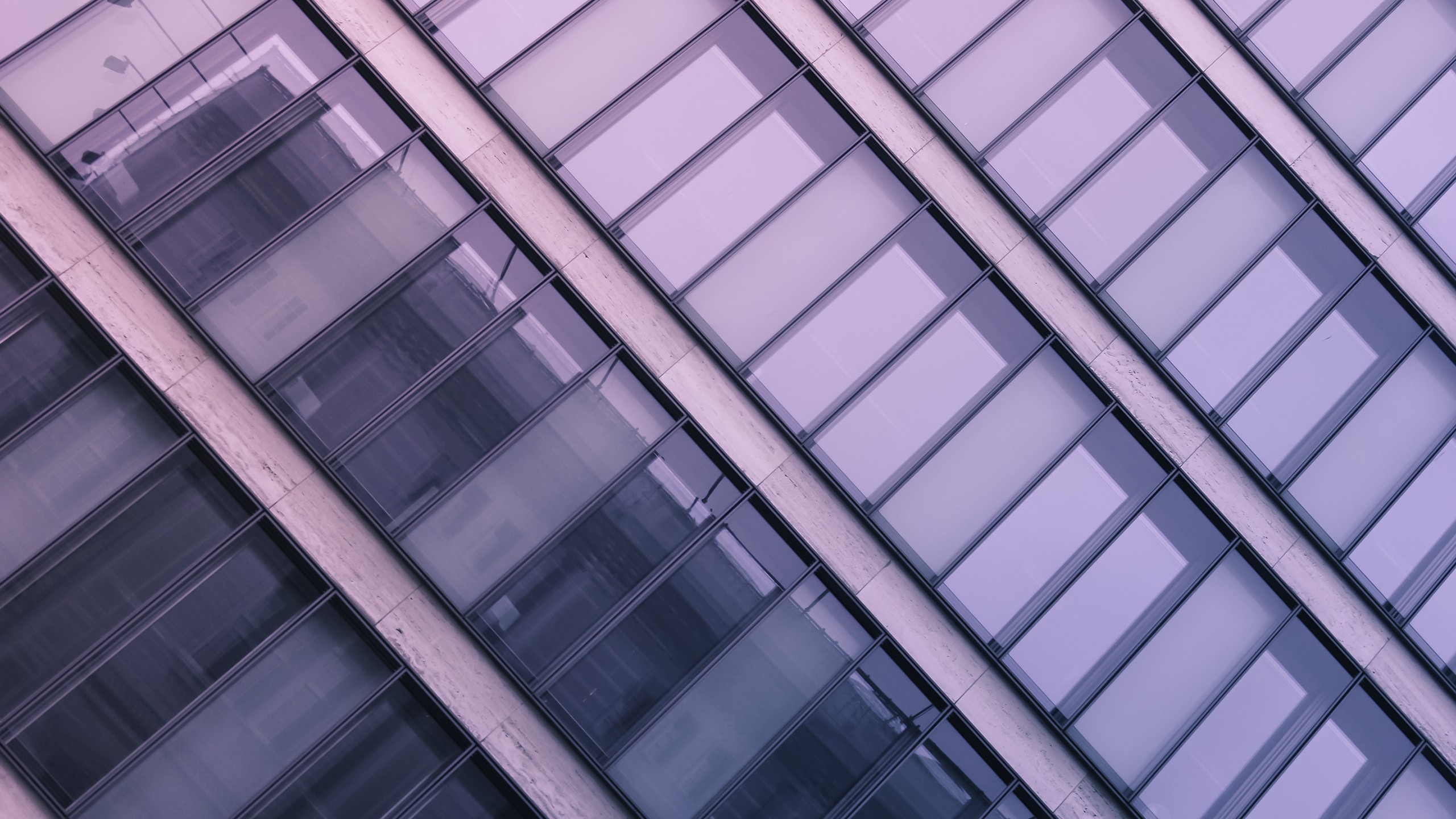 diagonal window pattern