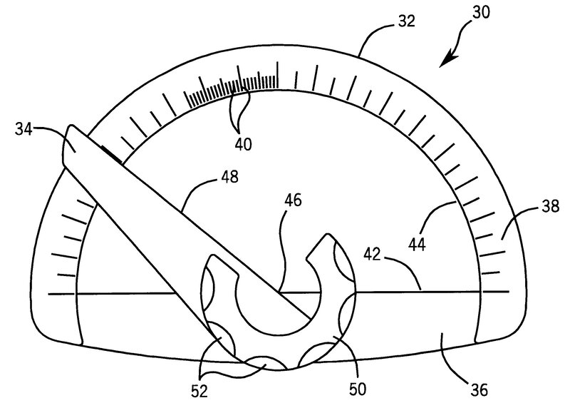 diagram of a measuring device