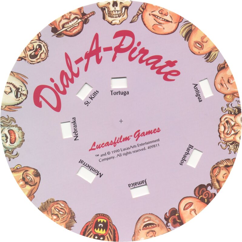Dial-A-Pirate game disc