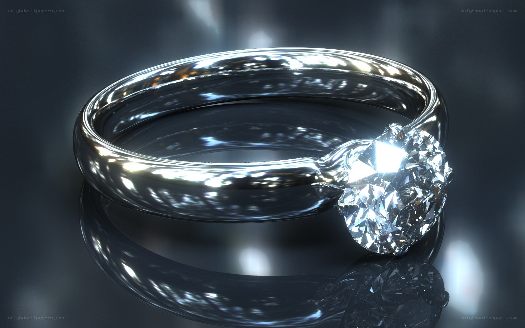 Diamond engagement ring