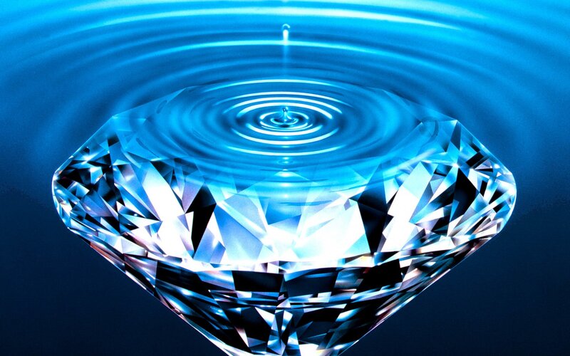 Diamond in Water