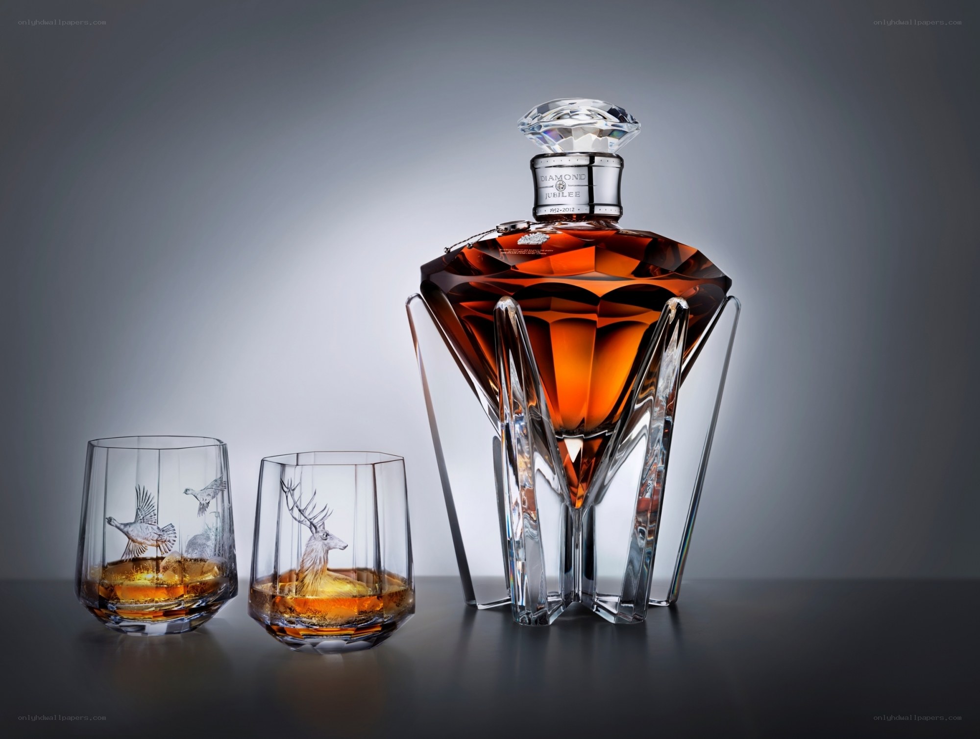 Diamond Jubilee whisky set