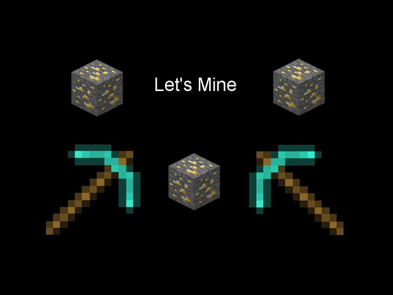 Diamond Ore and Pickaxes