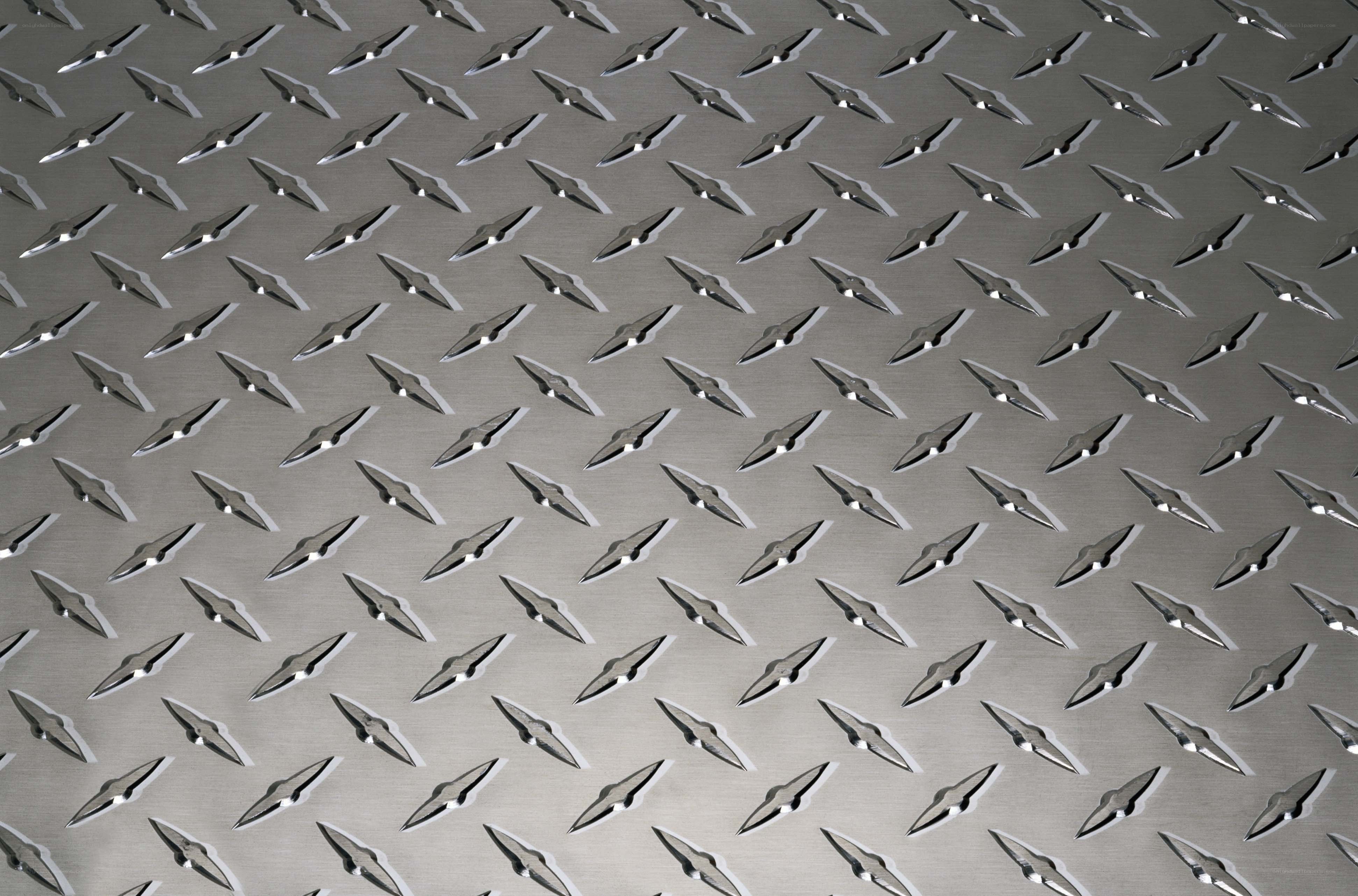 diamond plate metal surface