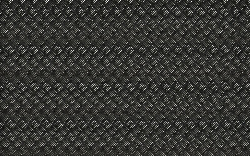 Diamond Plate Texture — Black