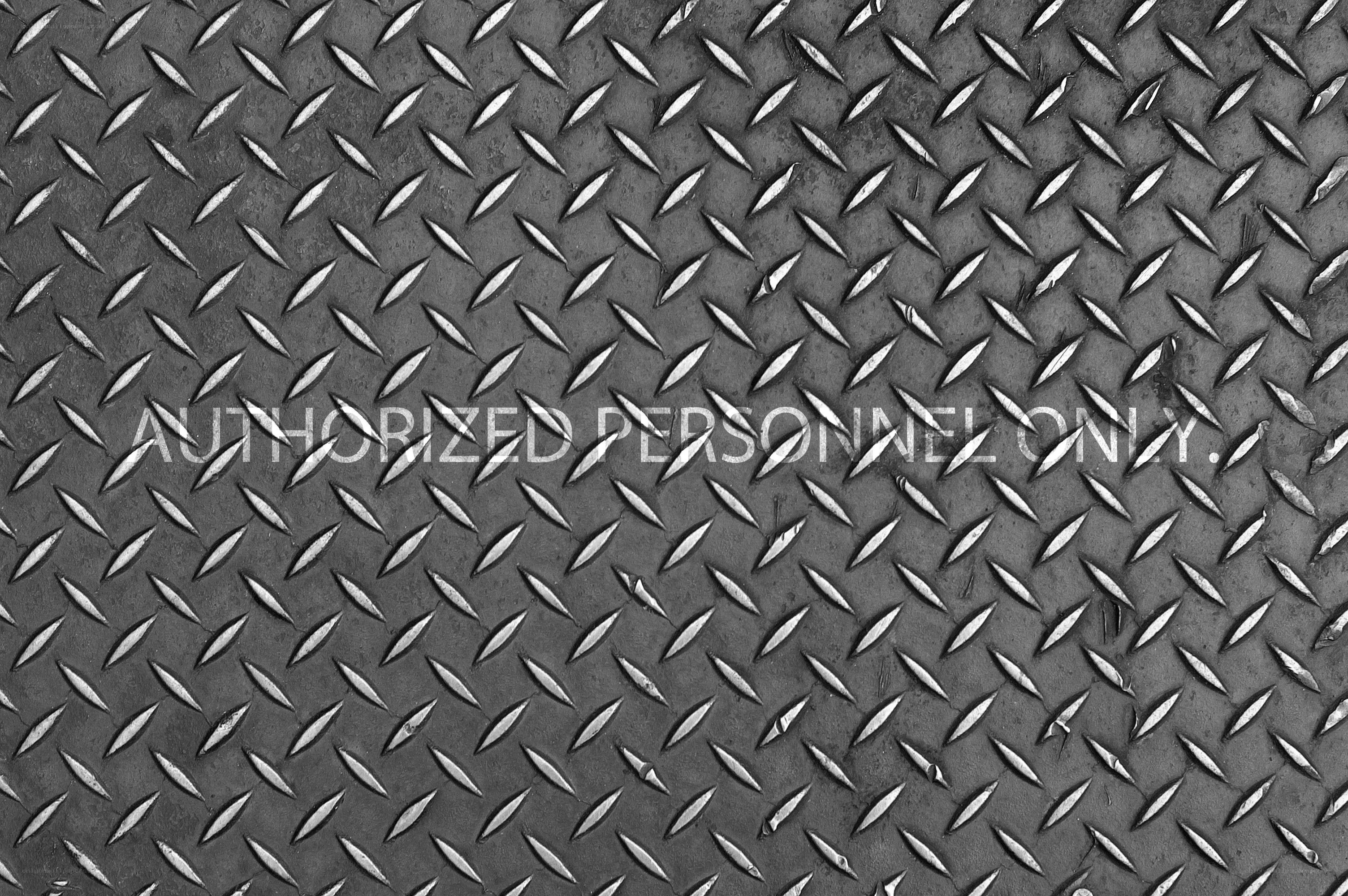 diamond plate texture with watermark