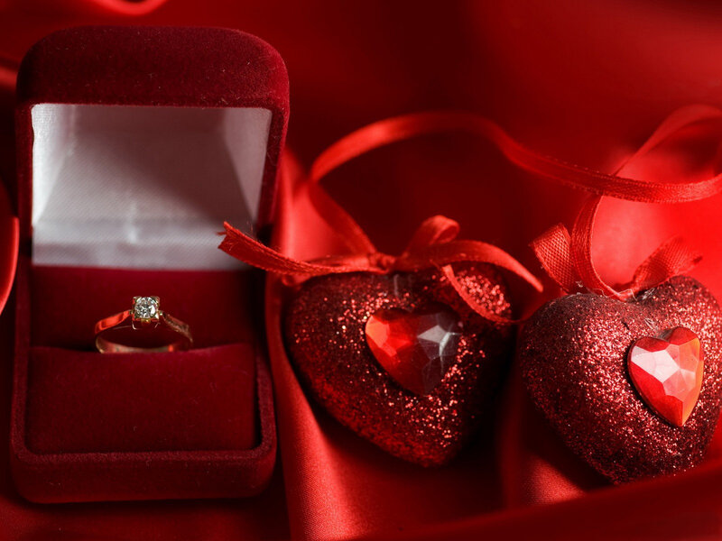 Diamond Ring in Box