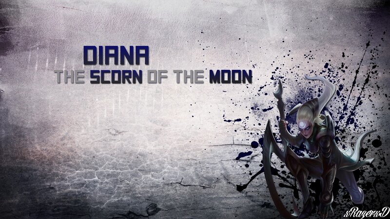 Diana Character Art — Gray