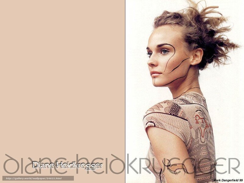Diane Kruger fashion portrait