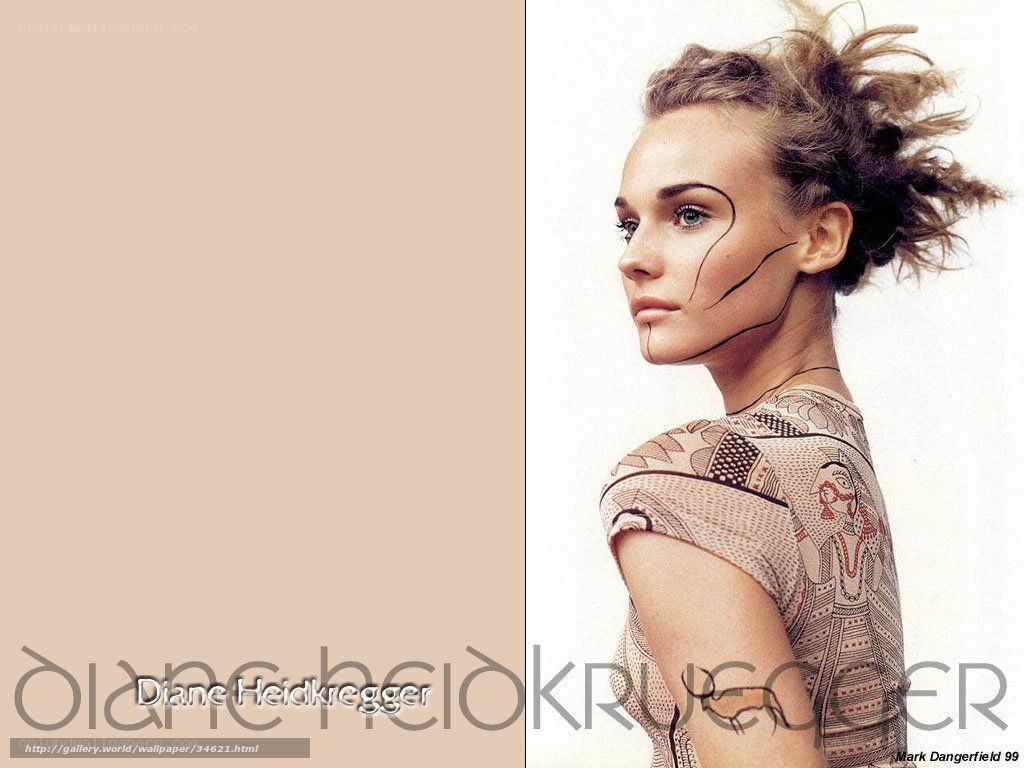 Diane Kruger fashion portrait