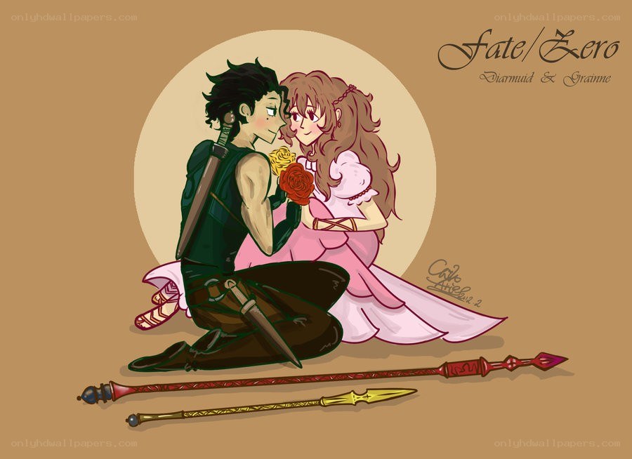 Diarmuid and Grainne artwork