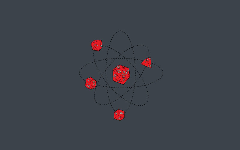dice atom model