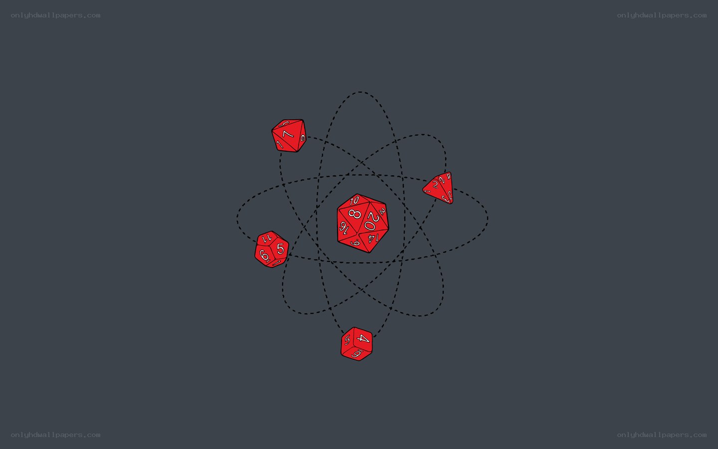 dice atom model