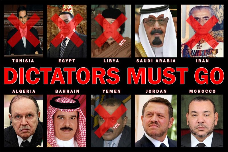 Dictators Must Go poster