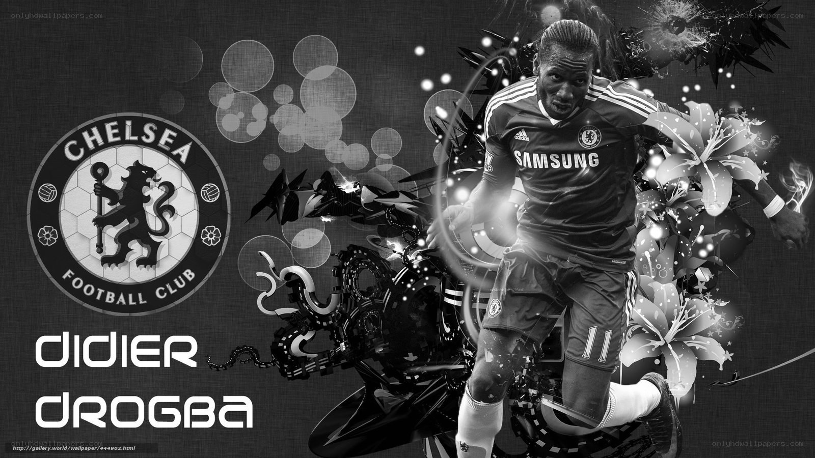 Didier Drogba Chelsea wallpaper