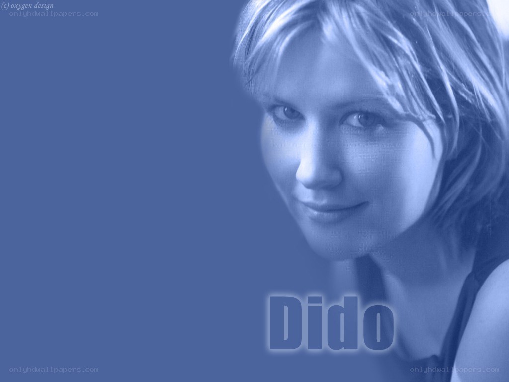 Dido portrait with blue filter