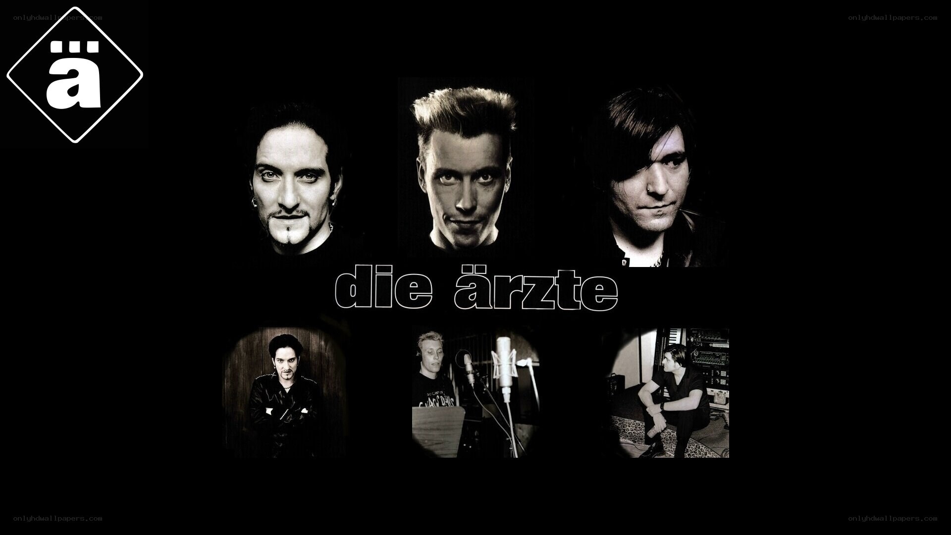 die ärzte band collage