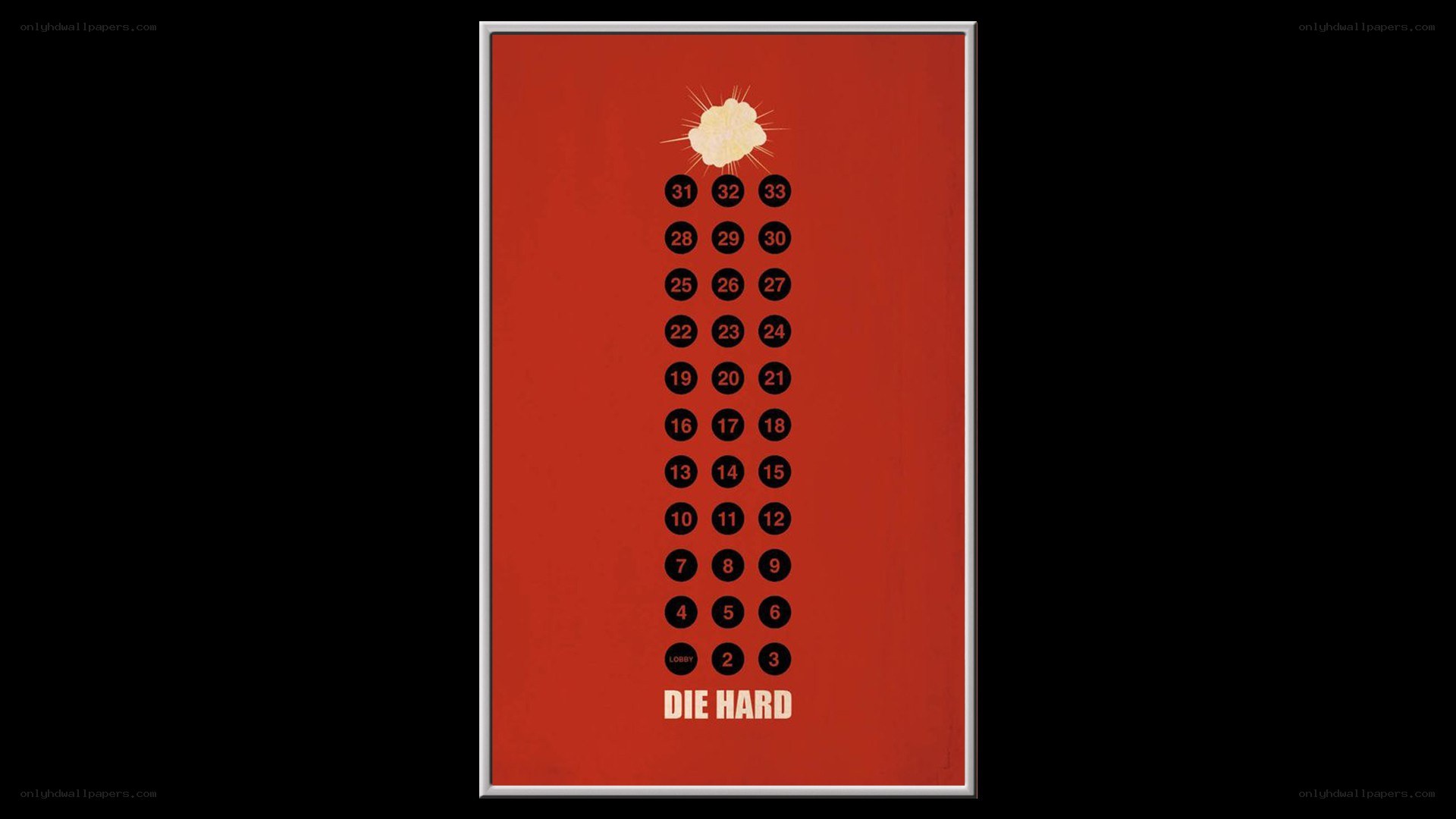 Die Hard movie poster