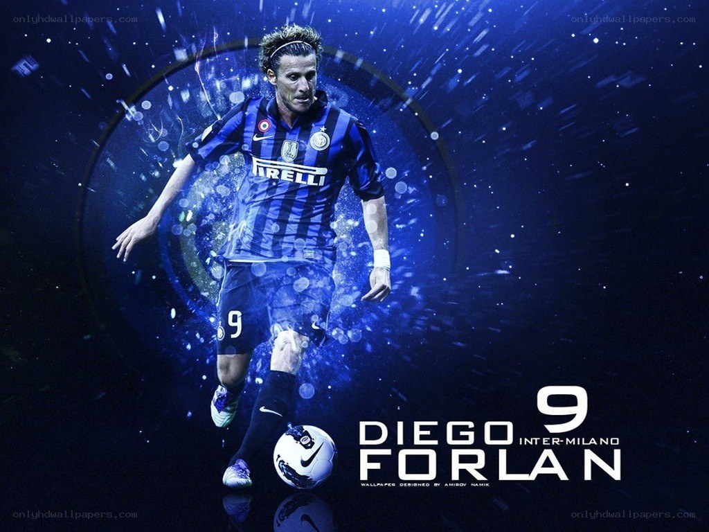 Diego Forlan Inter Milan
