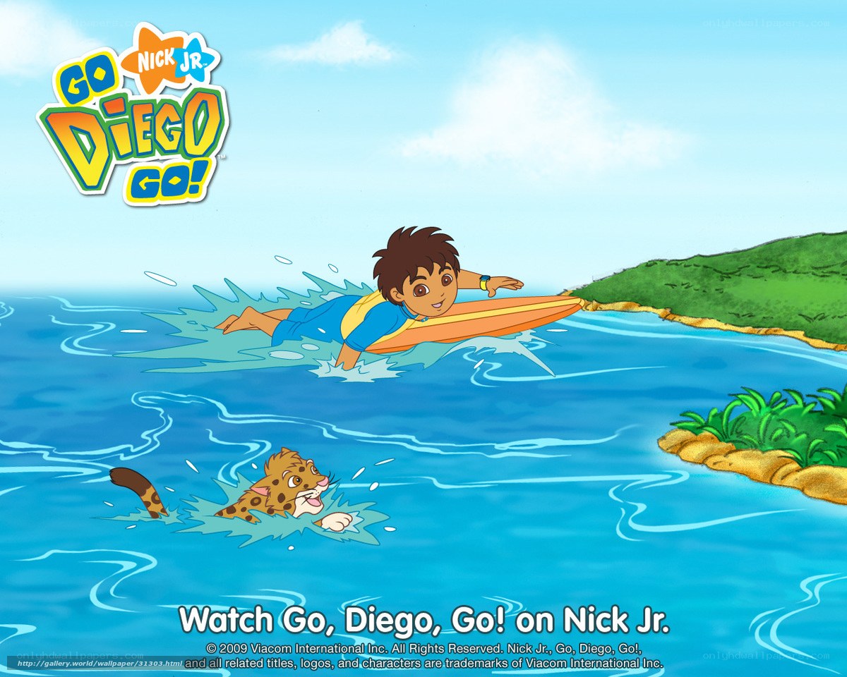Diego surfing with jaguar