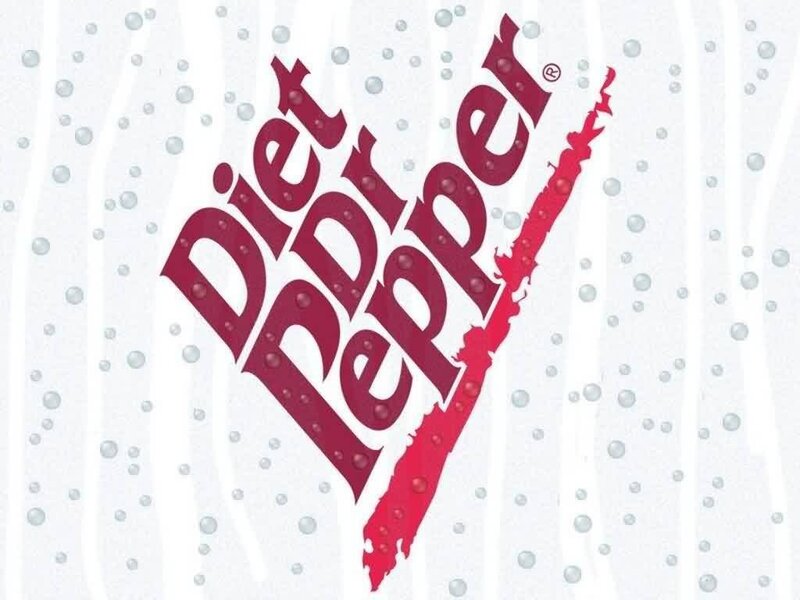 Diet Dr Pepper Logo — Red, Clean