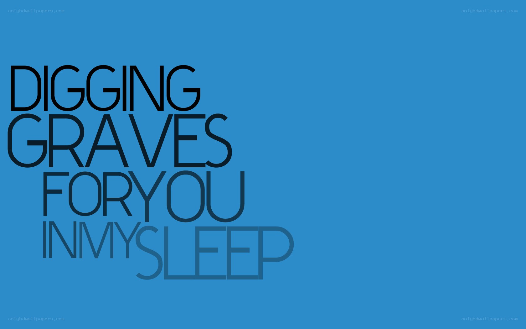 digging graves for you
