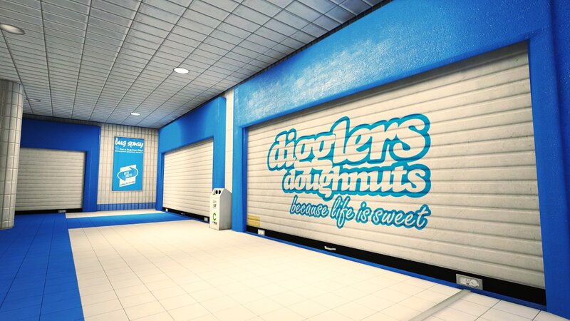 Diggler's Doughnuts storefront