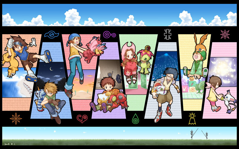 Digimon Adventure characters