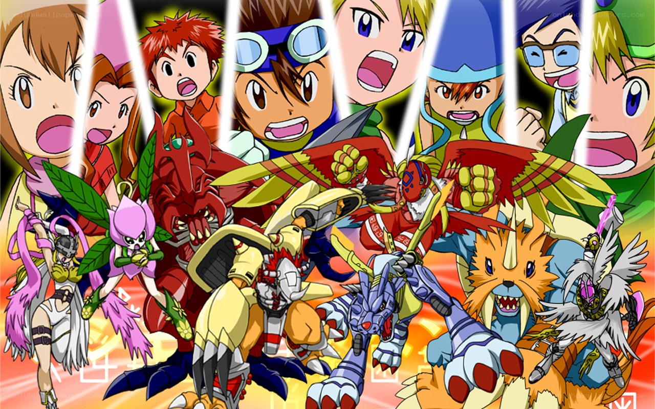 Digimon Adventure characters