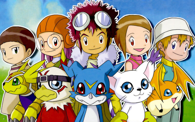 Digimon Adventure characters