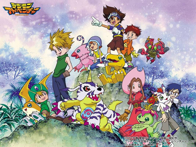 Digimon Adventure characters