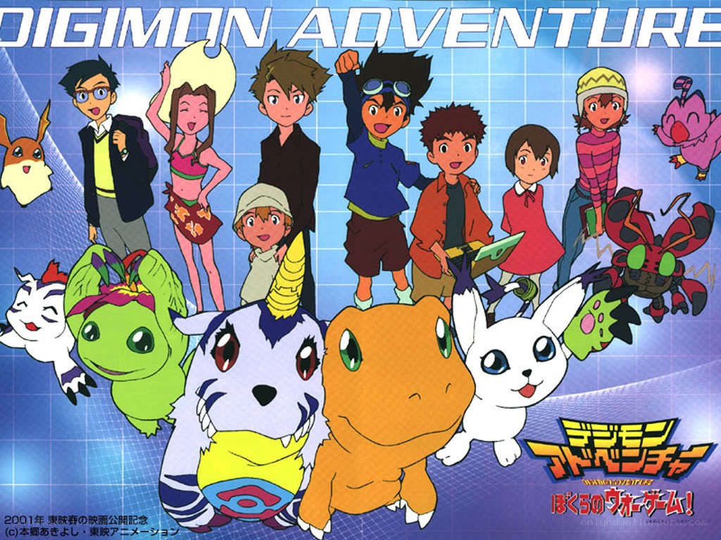 Digimon Adventure characters